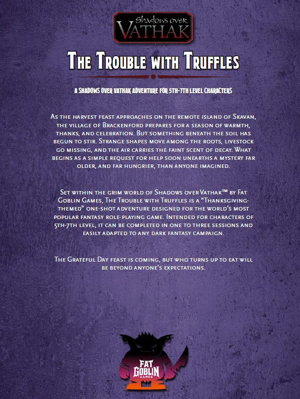 The Trouble with Truffles