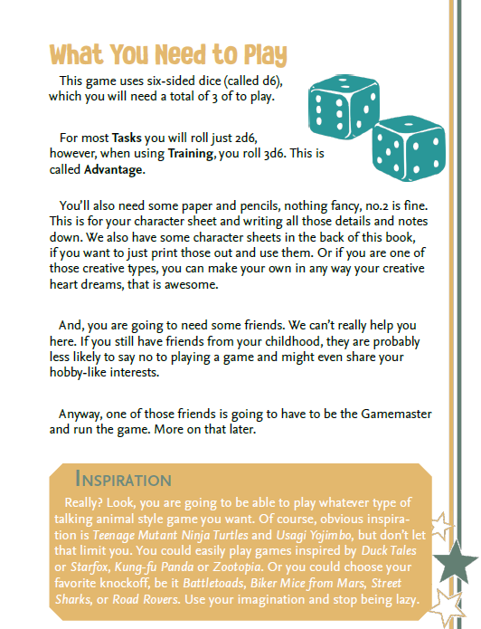 Teenange Mutant Dirtbags - The Role-Playing Game